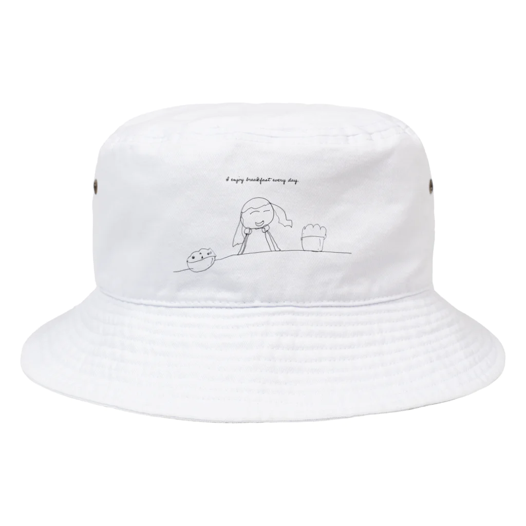 no_nameの朝ごはん Bucket Hat