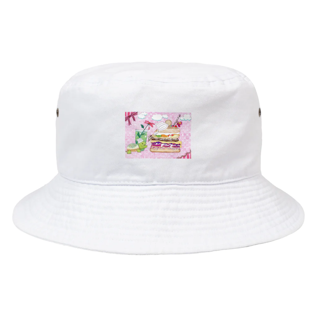 つぎのかめろんぱんけーき Bucket Hat