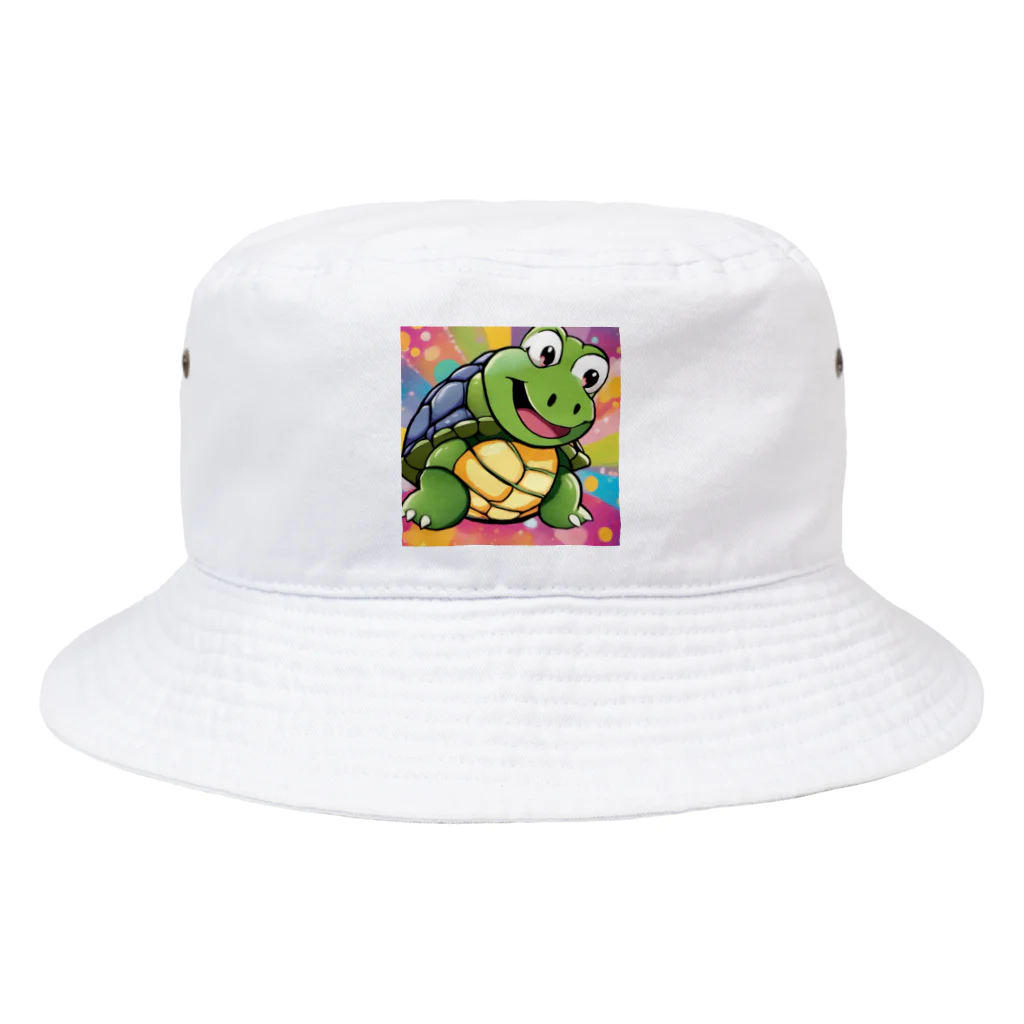 YUTO1126の可愛くて愛らしい亀 Bucket Hat