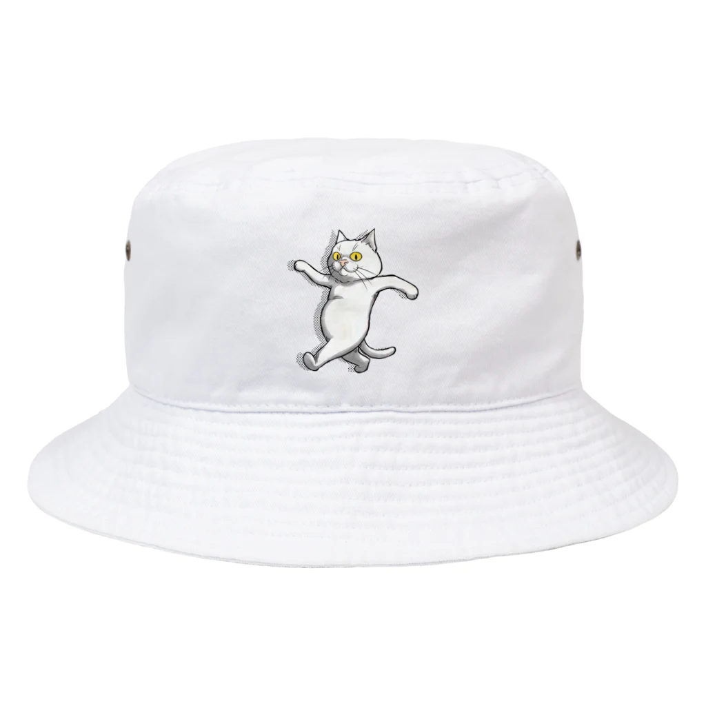 TAKE-TONのさんぽねこ Bucket Hat