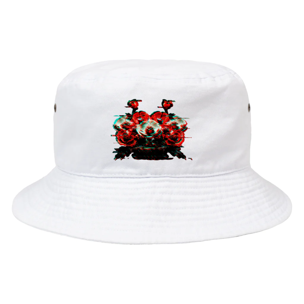 中華呪術堂（チャイナマジックホール）のPOPPY_GLITCH Bucket Hat