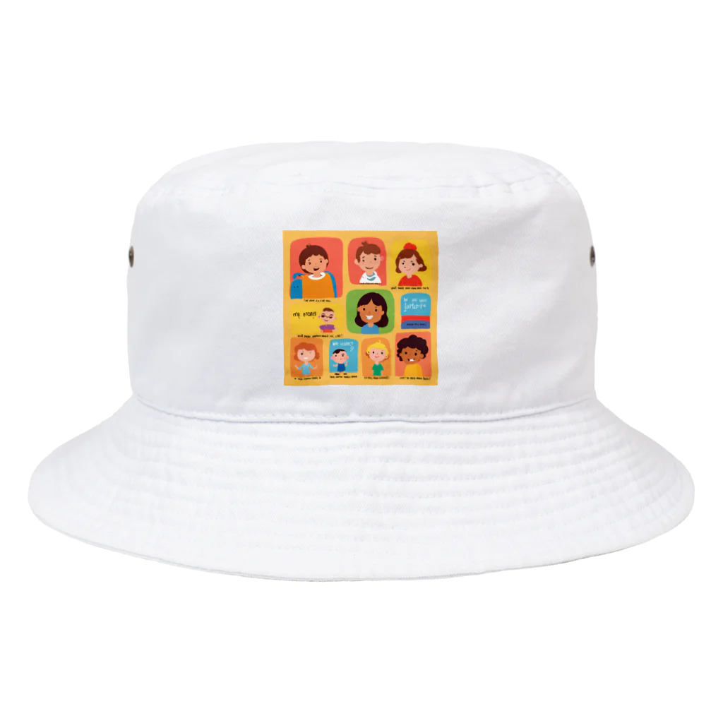 Satoshi27の有名なキャラクターのセリフ Bucket Hat