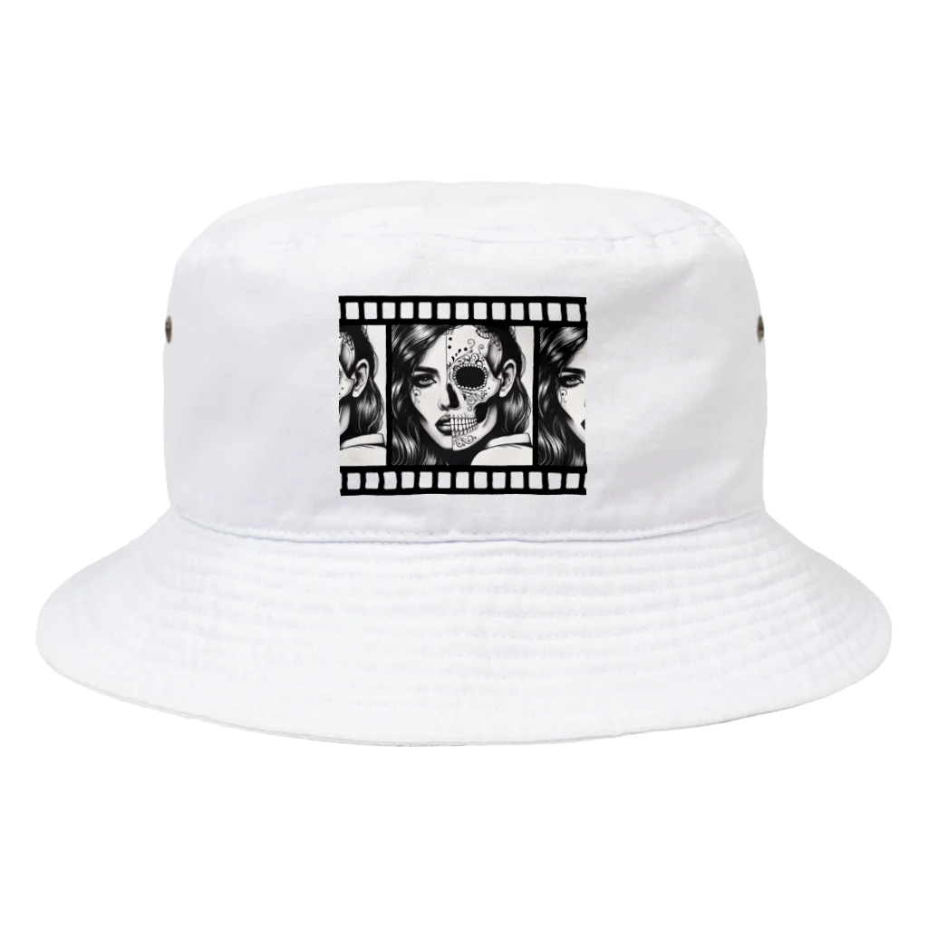 暇素人SHOPのスケルトンアクトレス Bucket Hat