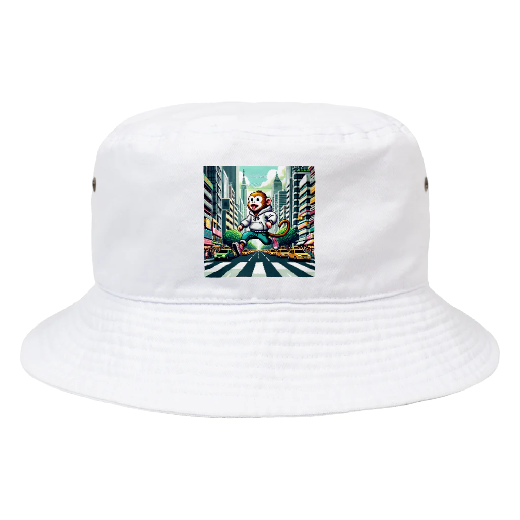 active-msk2のアーバンジャングルのリーダー Bucket Hat