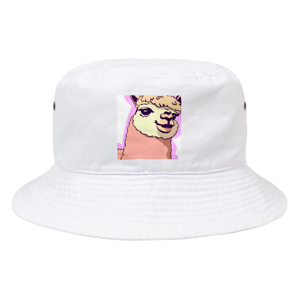 LIMEtimeの夢みアルパカ Bucket Hat