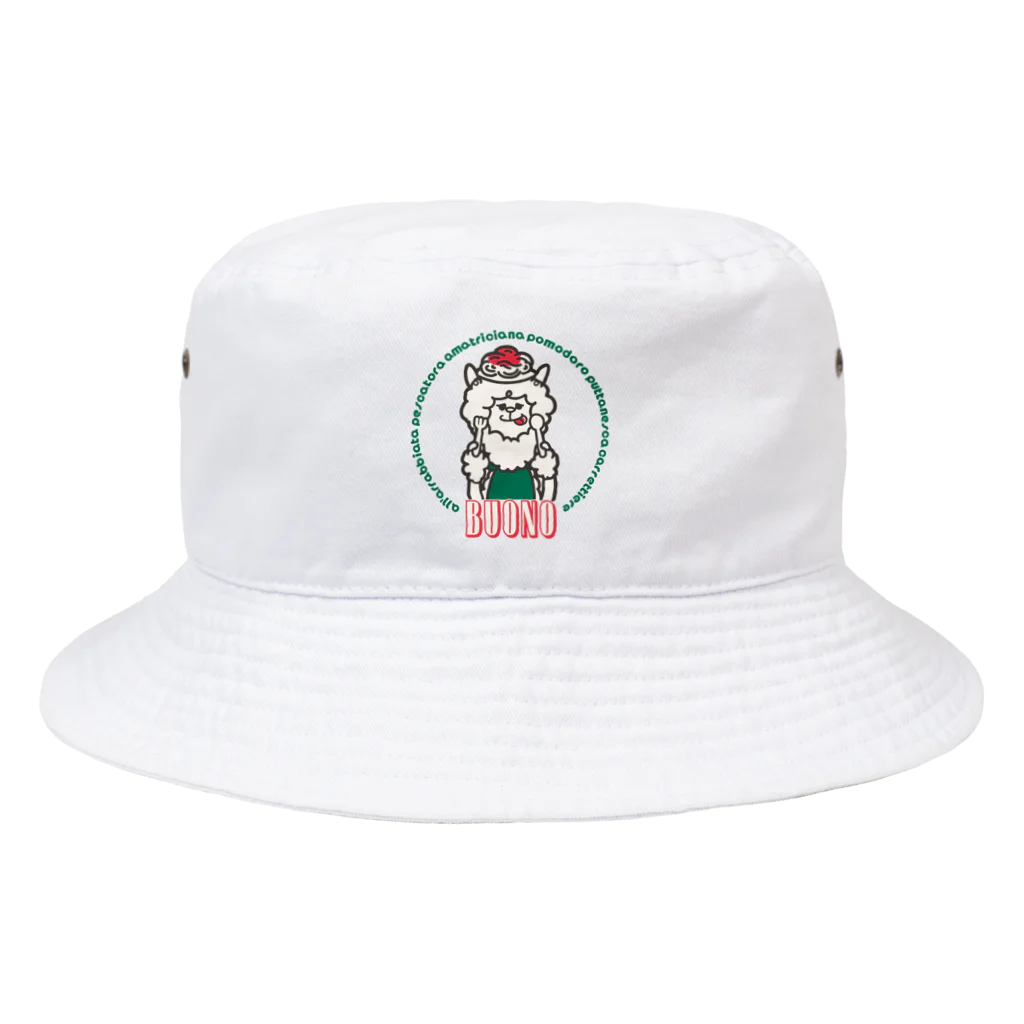 ari designのアルパカパスタ（Alpaca and Pasta） Bucket Hat