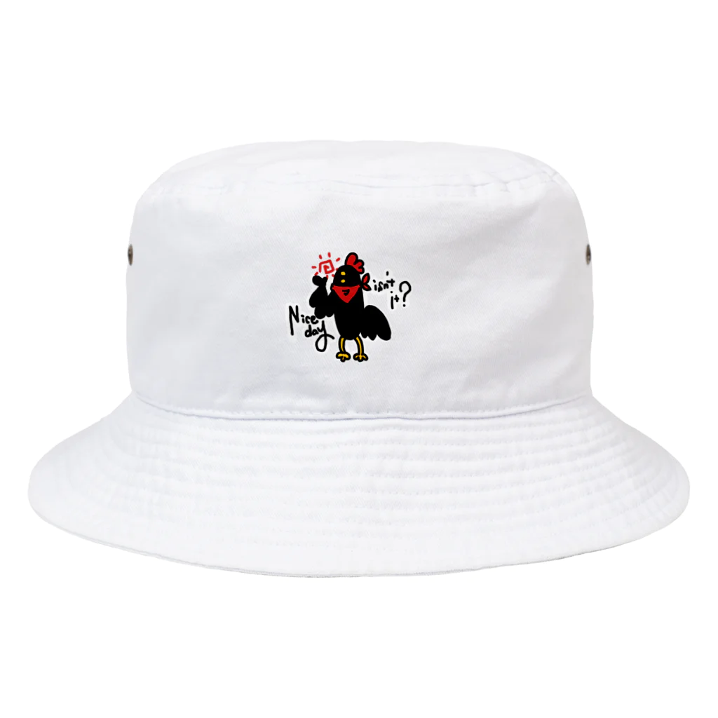 しょっぷ ざ しぃののいいお天気なコケッコ Bucket Hat