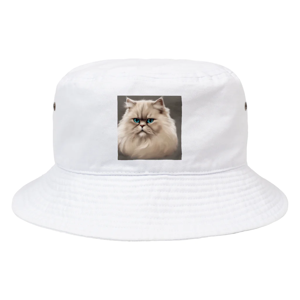 千裕アトリエ（いつもありがとう）のペルシャキャット（Persian Cat） Bucket Hat