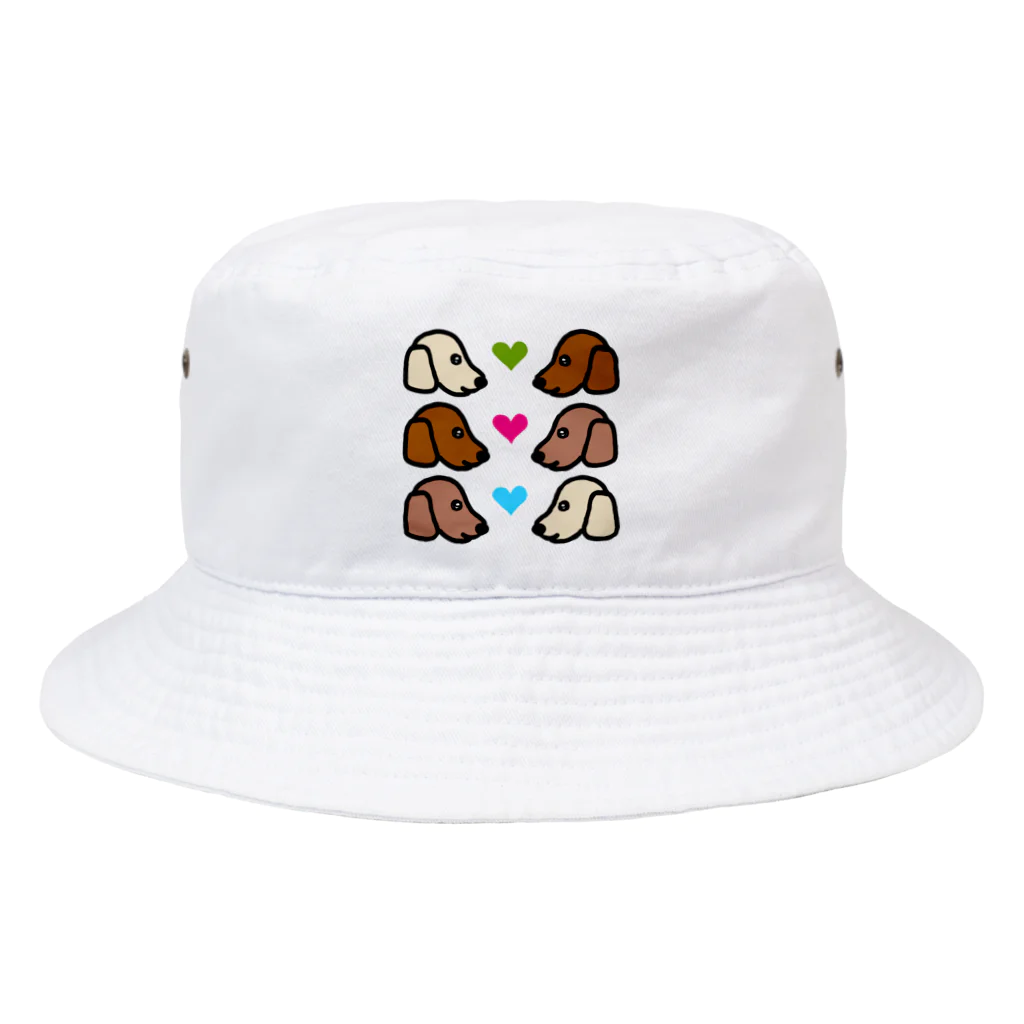 mimileonyanのLOVE3 Bucket Hat