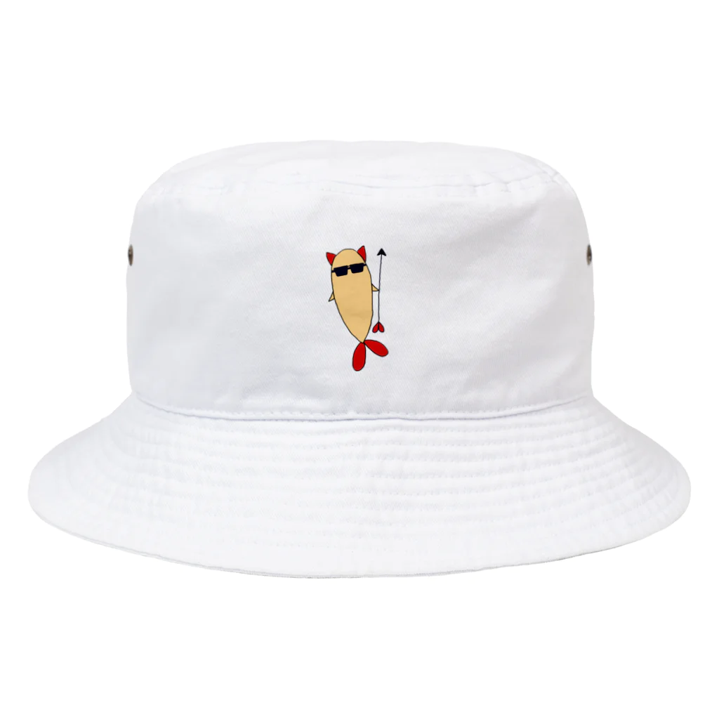 shrimp catのShrimp Cat Bucket Hat