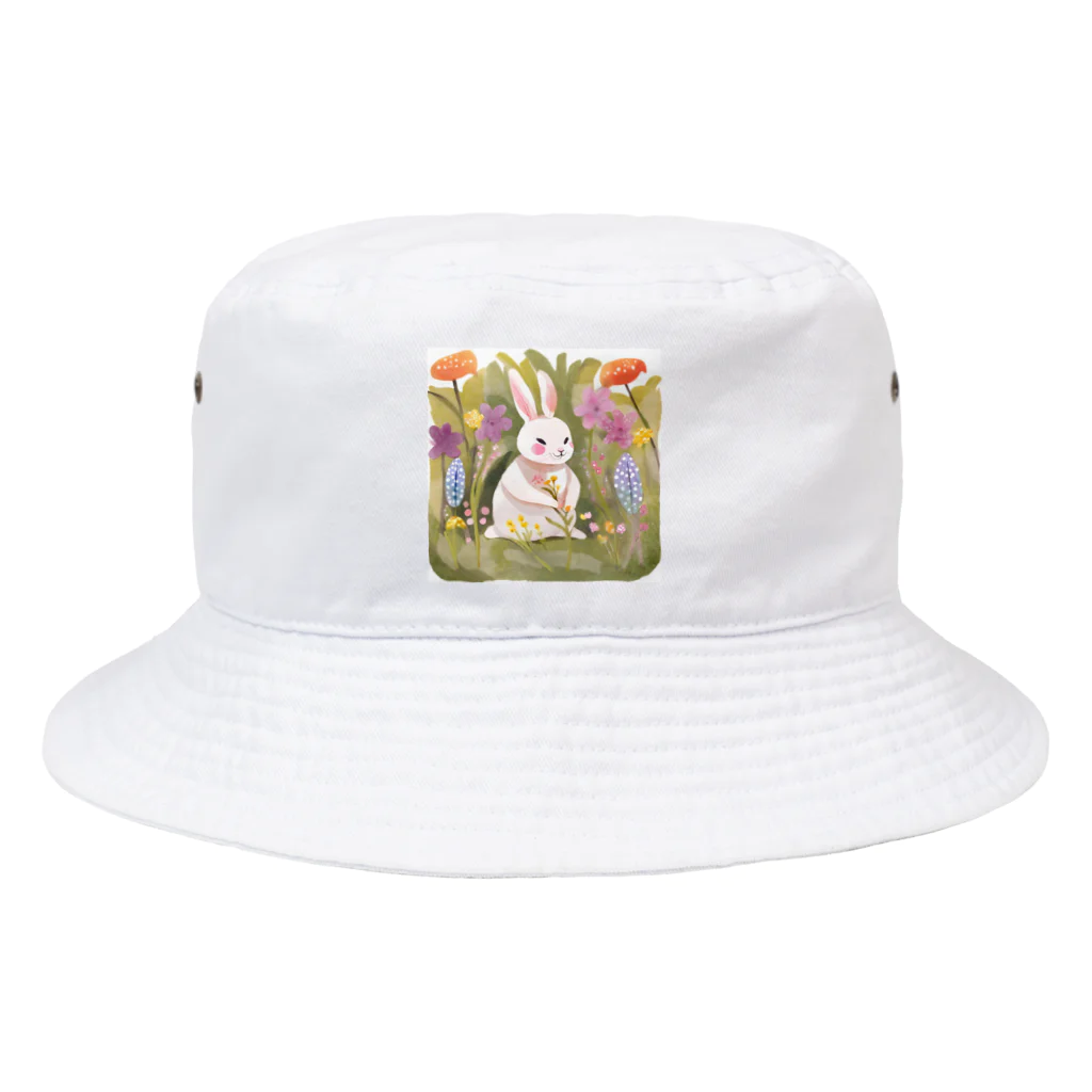 ZZRR12のウサギの遠足 Bucket Hat