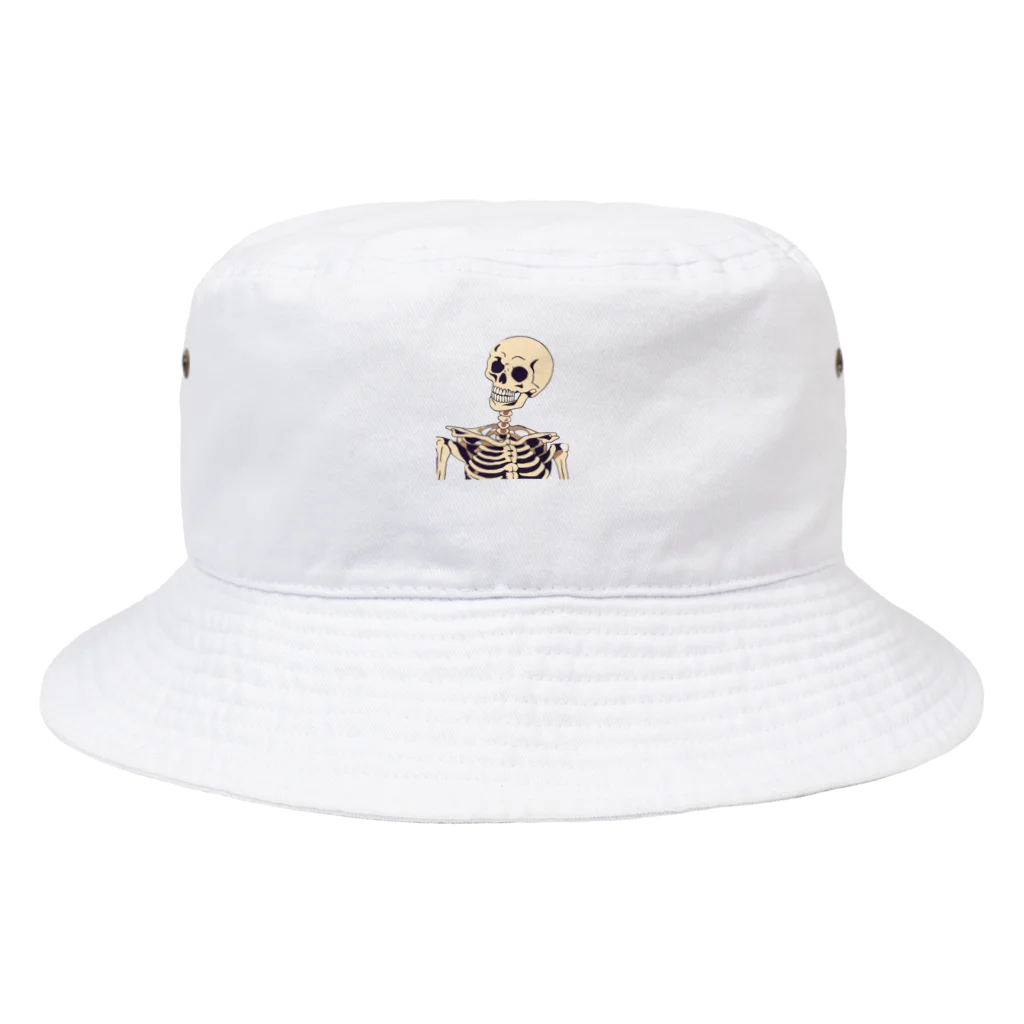 John Machのスケルトン2 Bucket Hat