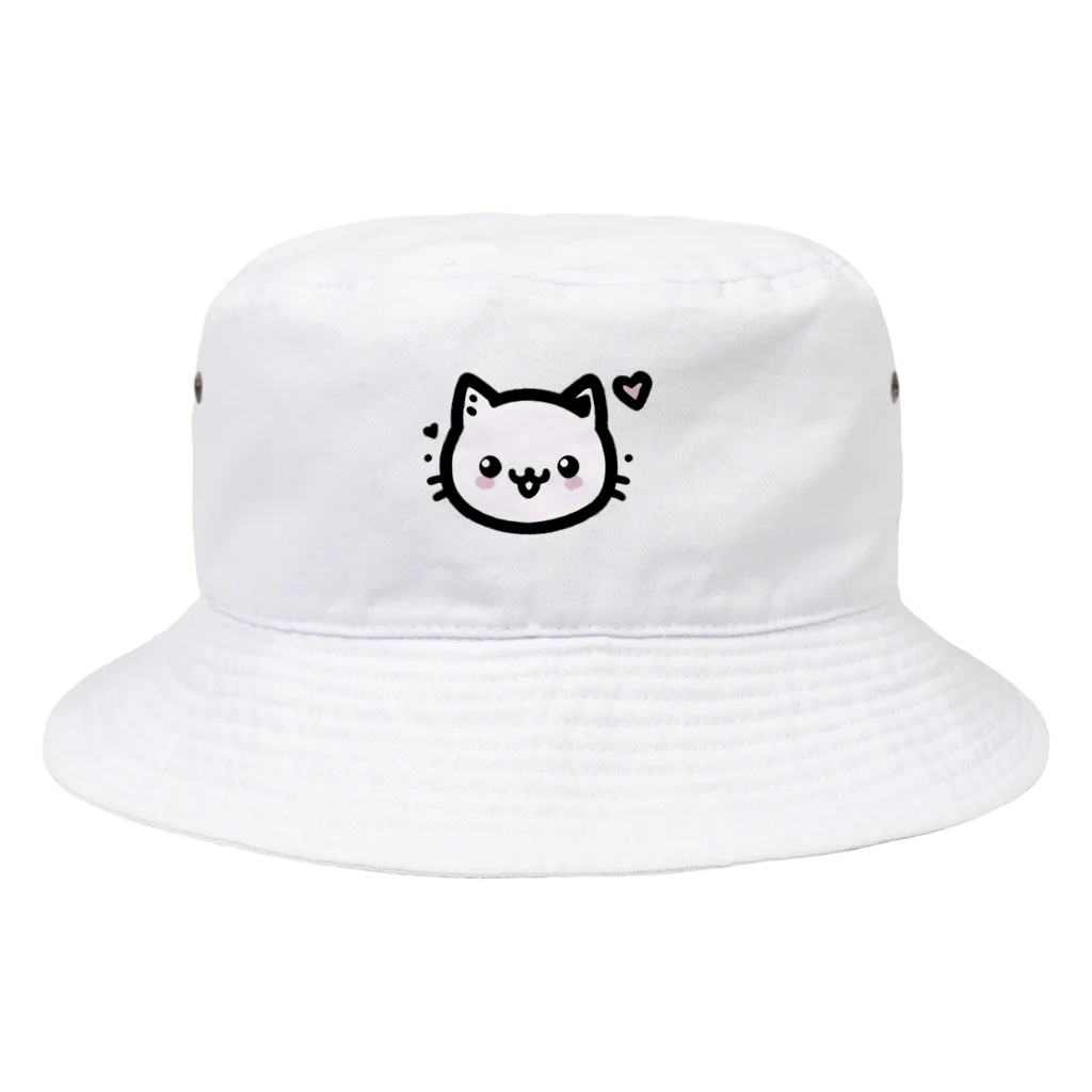 終わらない夢🌈の可愛いにゃんこ🐱💞 Bucket Hat