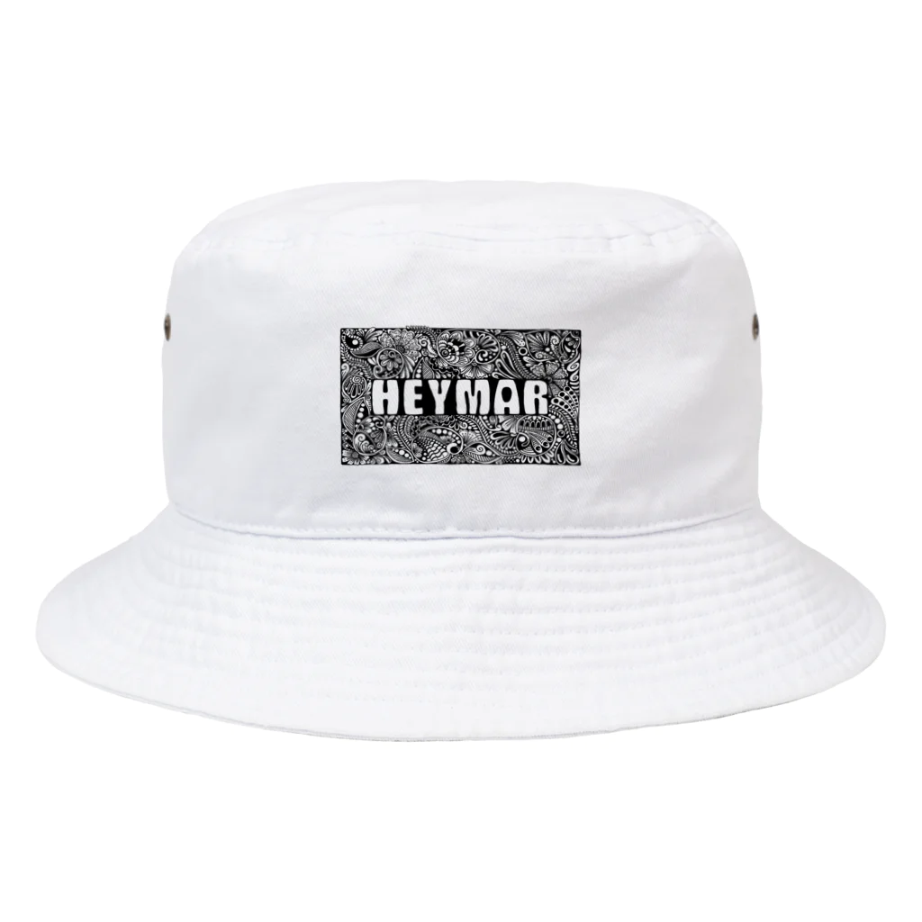 heymar の HEYMARロゴ　黒 Bucket Hat