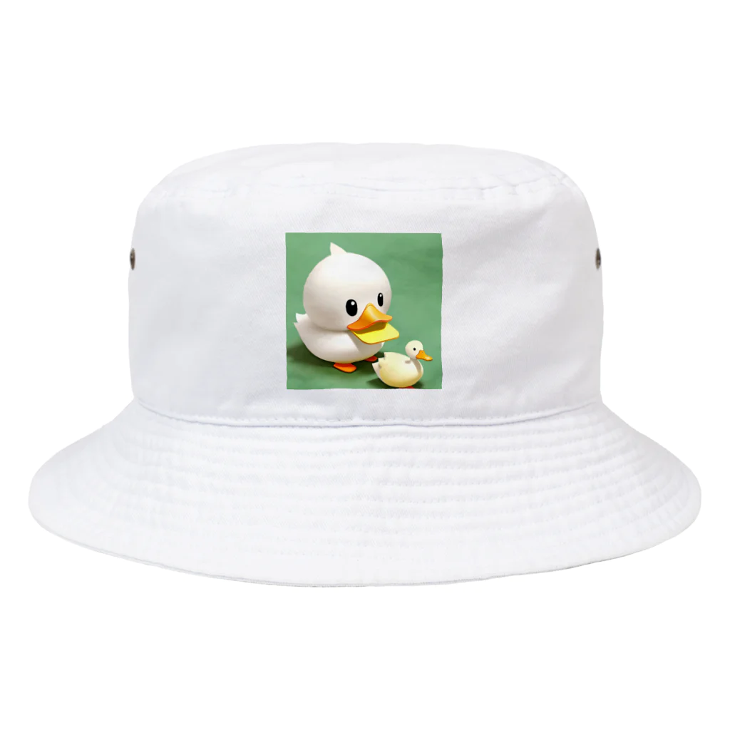 kumatakoのアヒル Bucket Hat