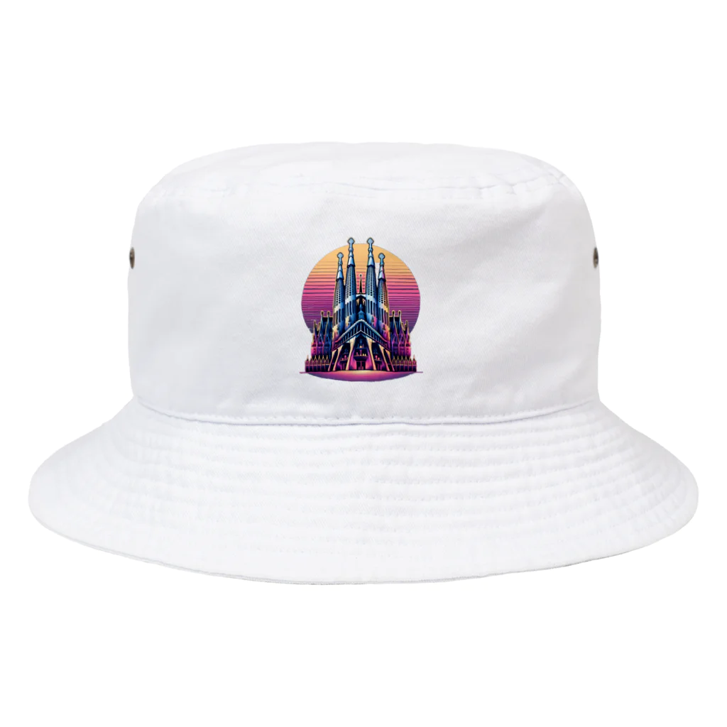 mahiroxのサグラダ・ファミリア Bucket Hat