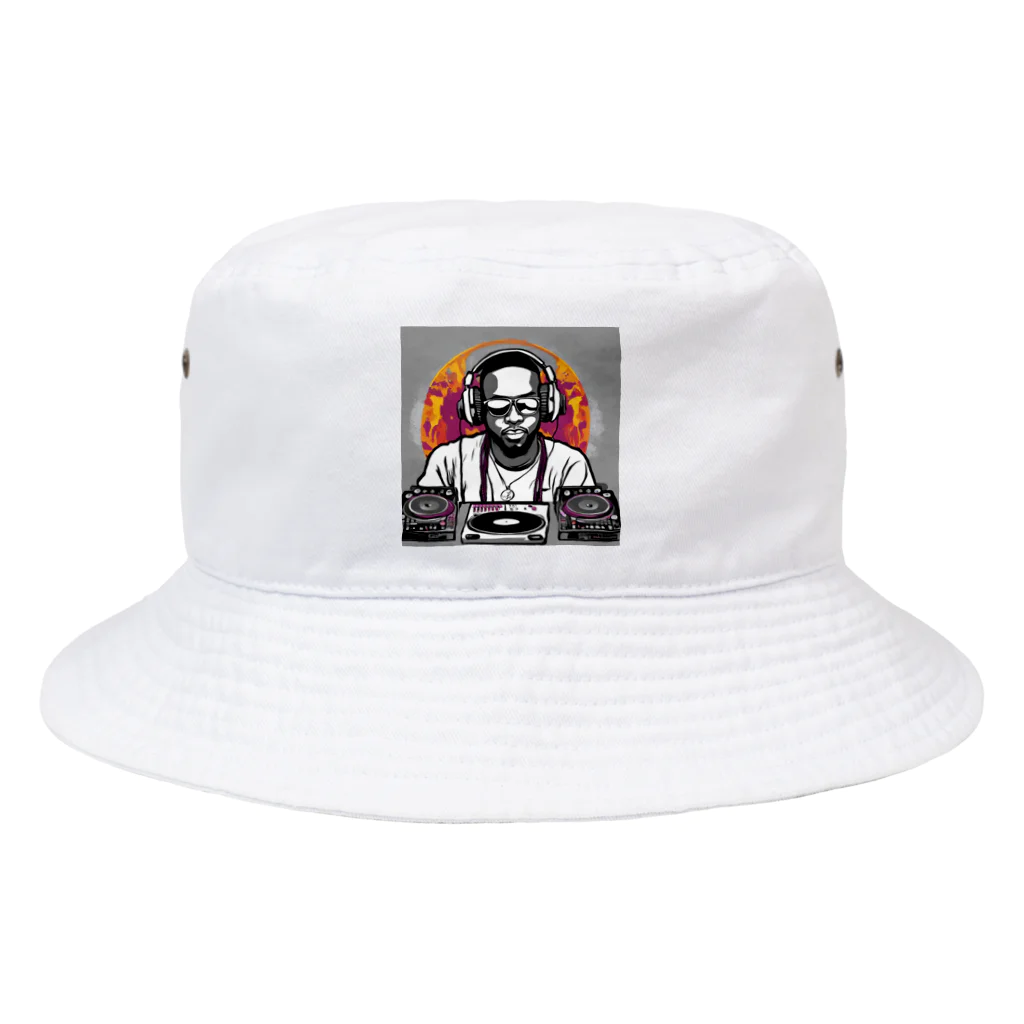 kazun103114のクラブでミキサー回すDJ Bucket Hat