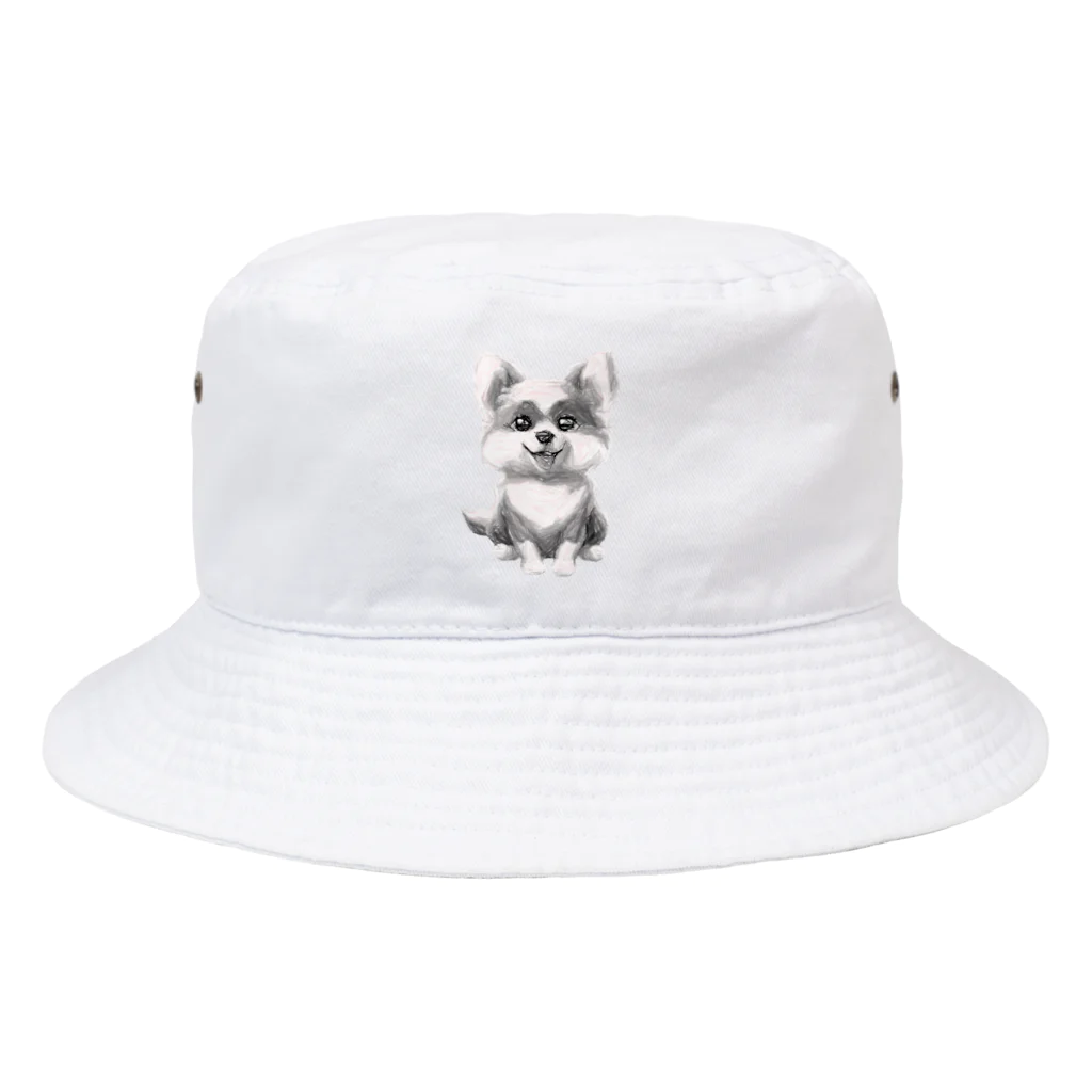 garireoの飼い主を待っている犬 Bucket Hat