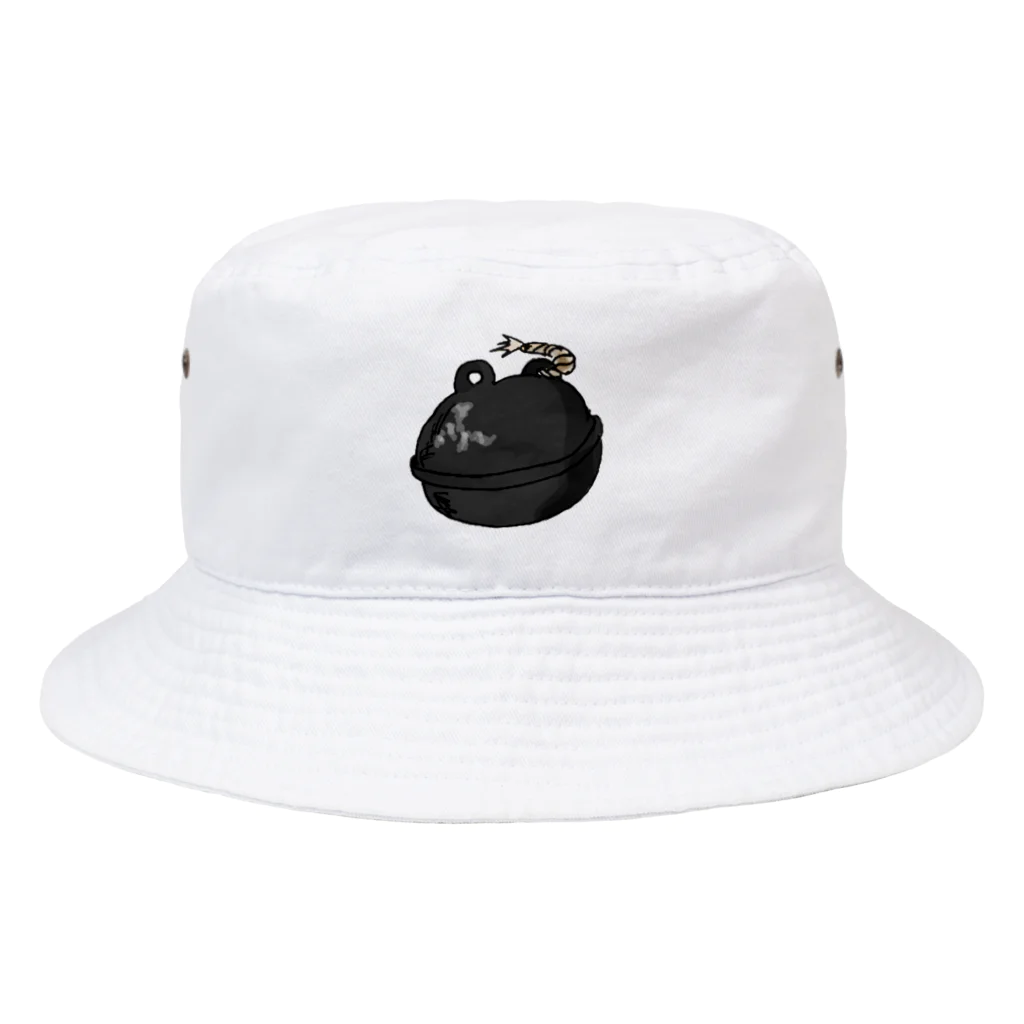 royro_desingの漂着物シリーズ　カエルウキ Bucket Hat