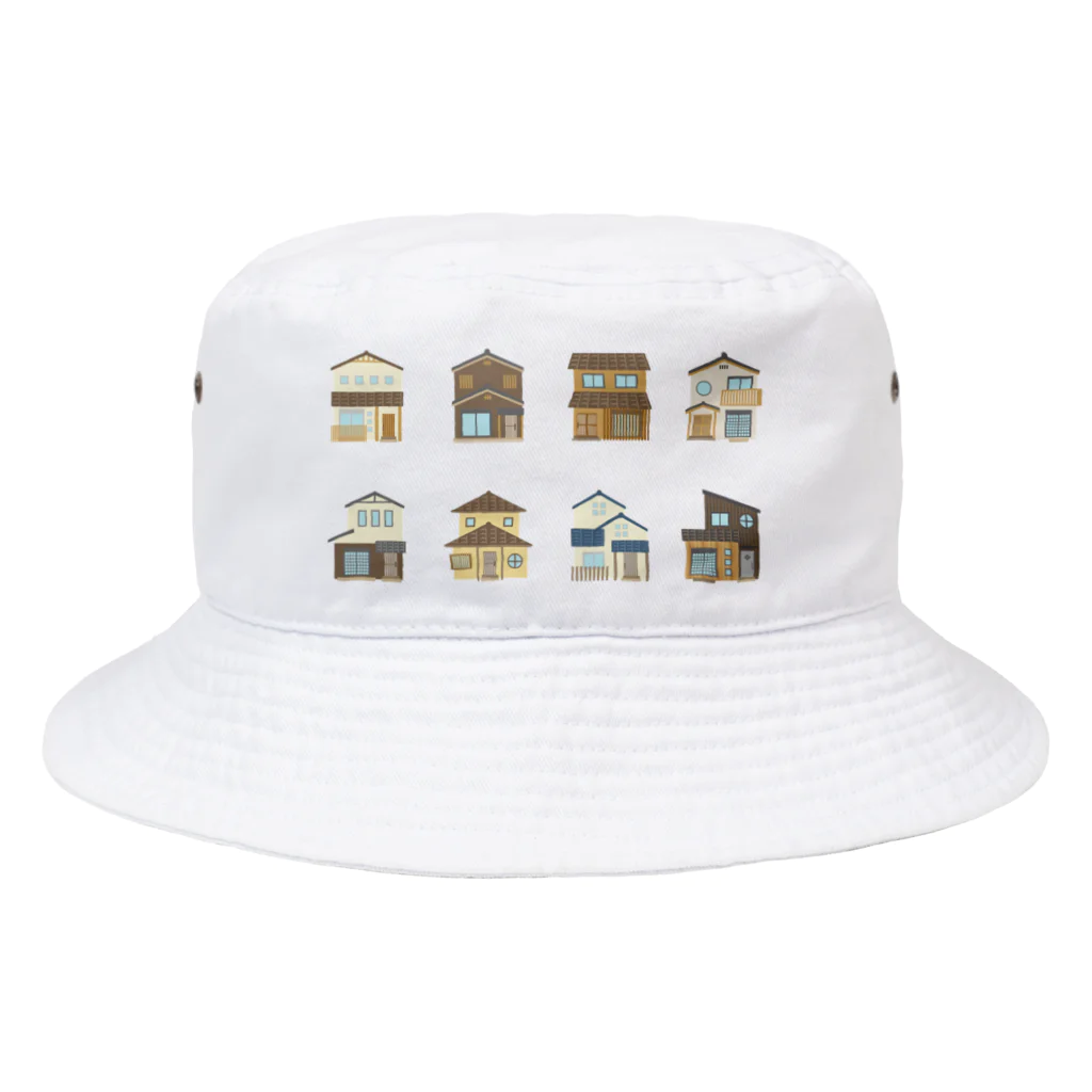 tomy1022のいろんな家集めました Bucket Hat