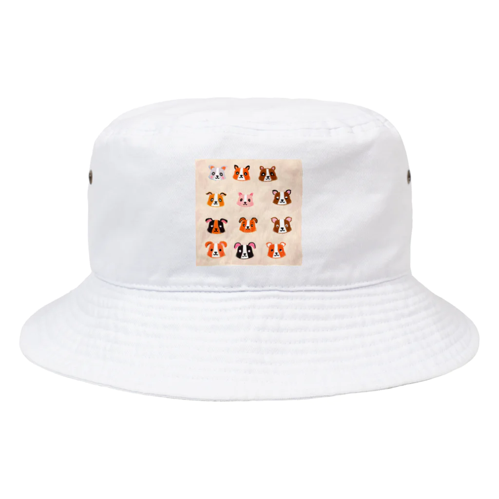 めんたいこのゆるいあにまるず Bucket Hat