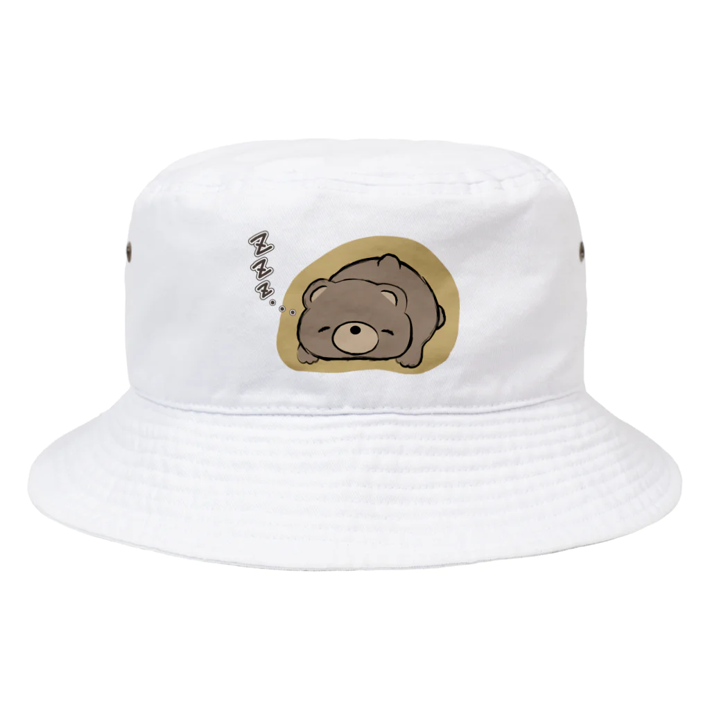 sari'sのくまさん冬眠中！ Bucket Hat