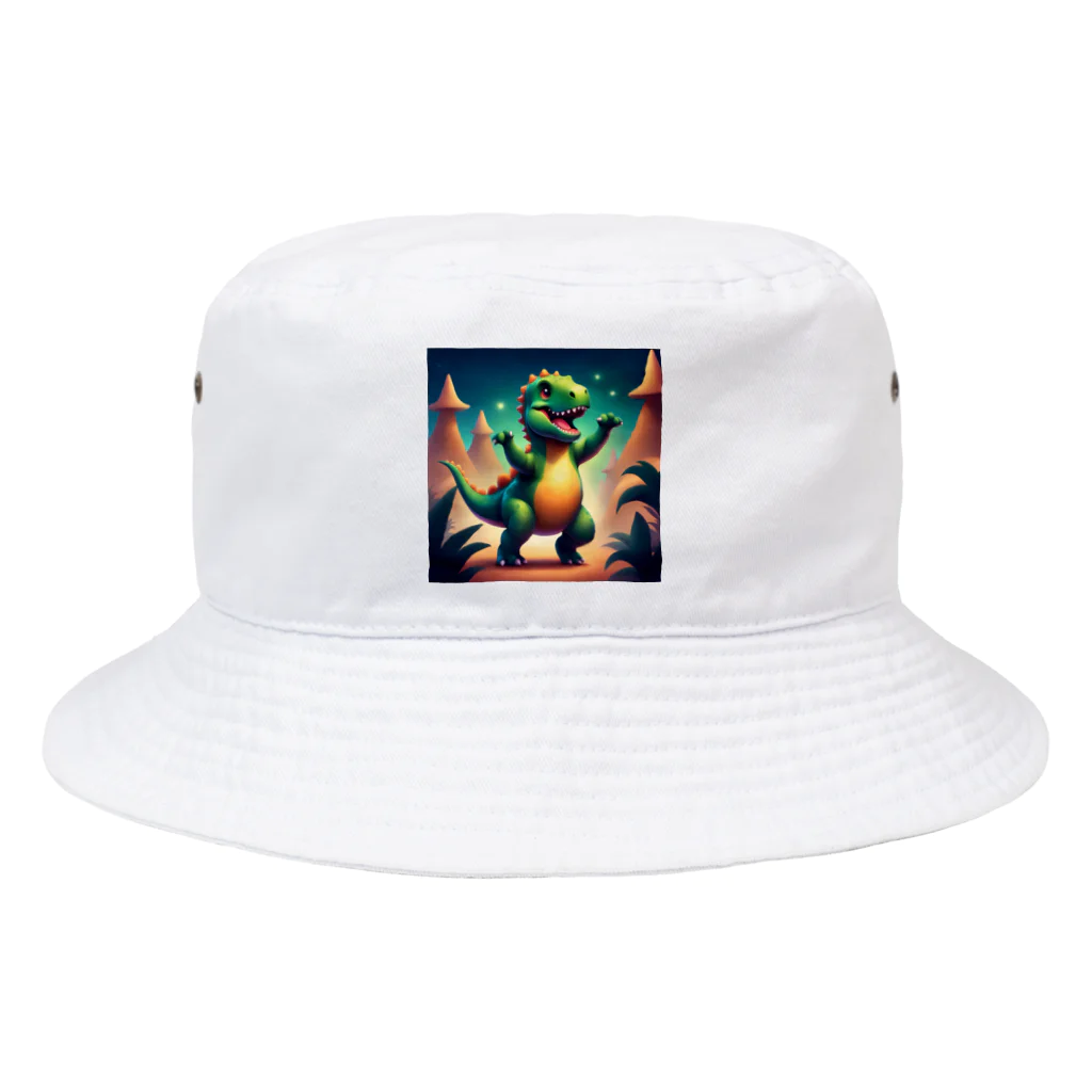 nvnの恐竜のダンス Bucket Hat