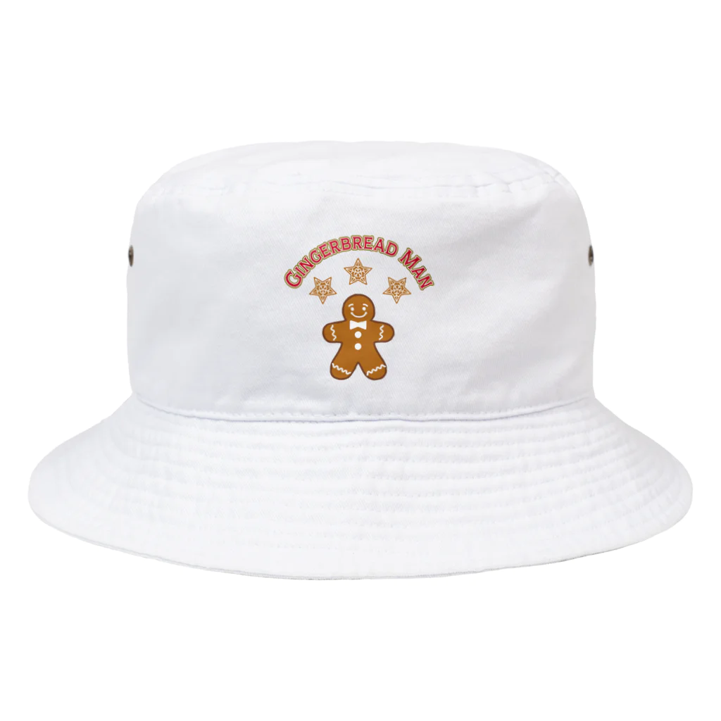 Wonder Bird Forestのジンジャーブレッド・マン Bucket Hat