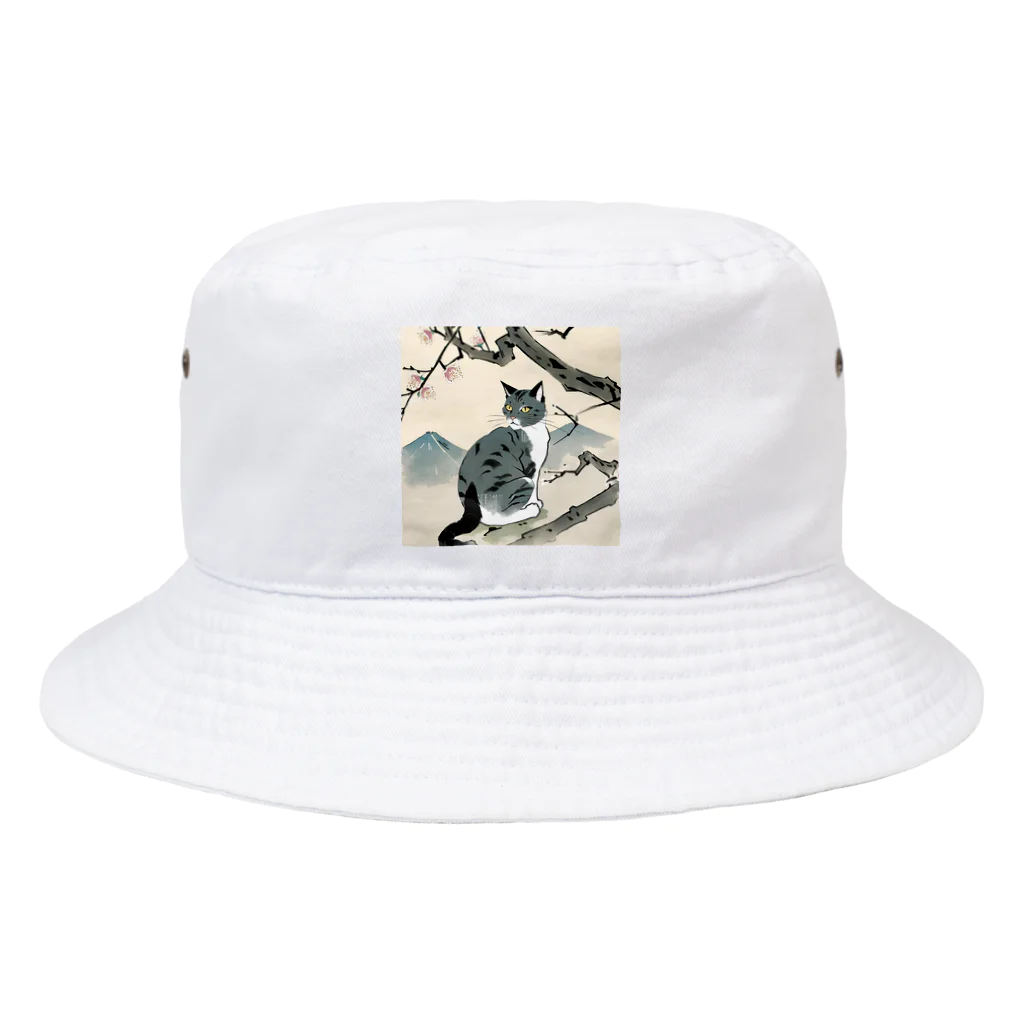 浮世絵デパートの浮世絵猫 Bucket Hat