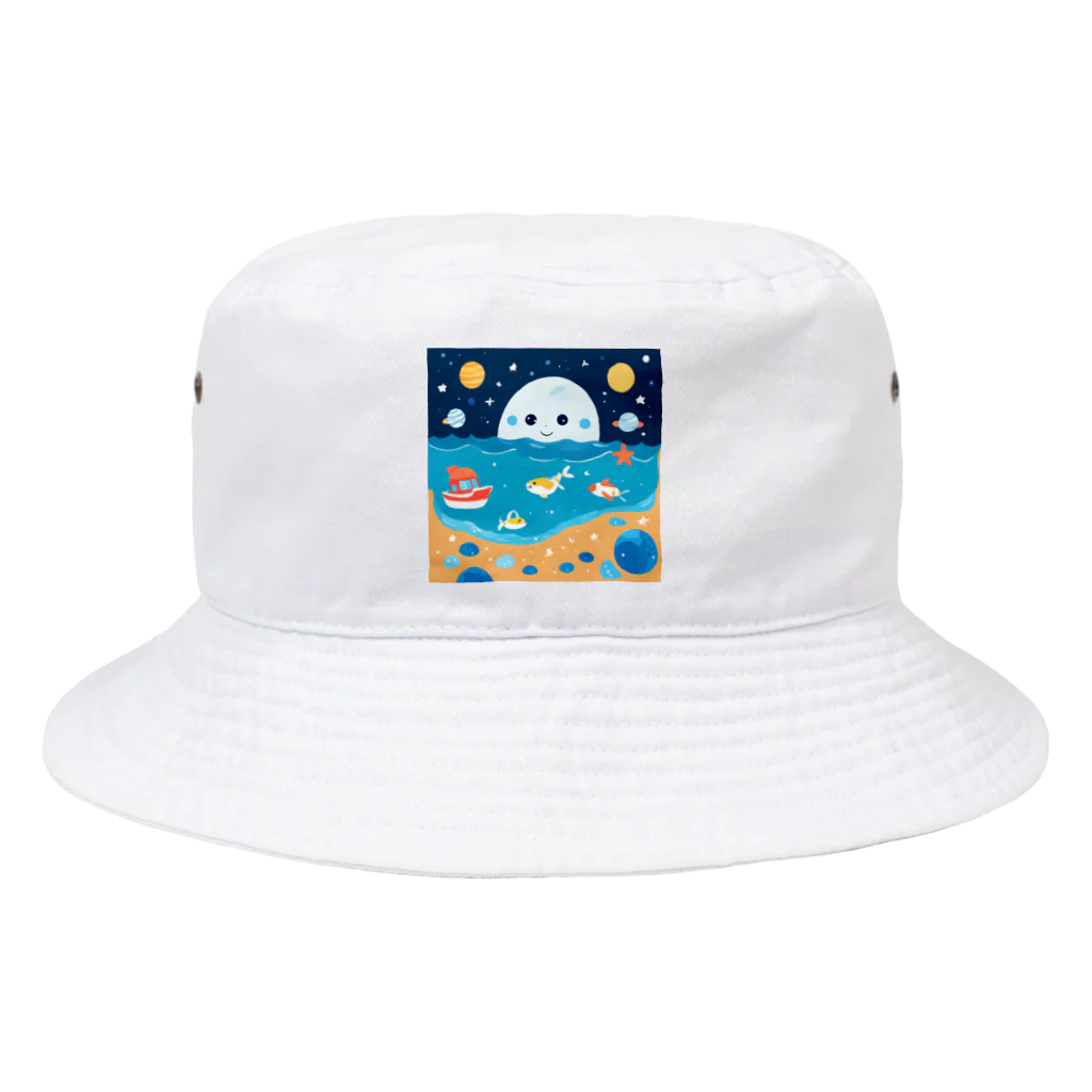 dou-douの宇宙と海の仲間たち Bucket Hat