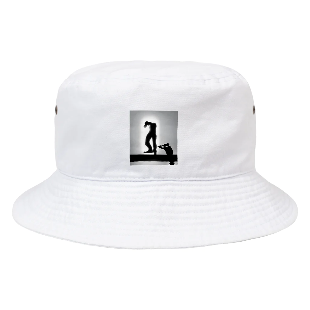 似顔絵ワールドのカンチョウ Bucket Hat