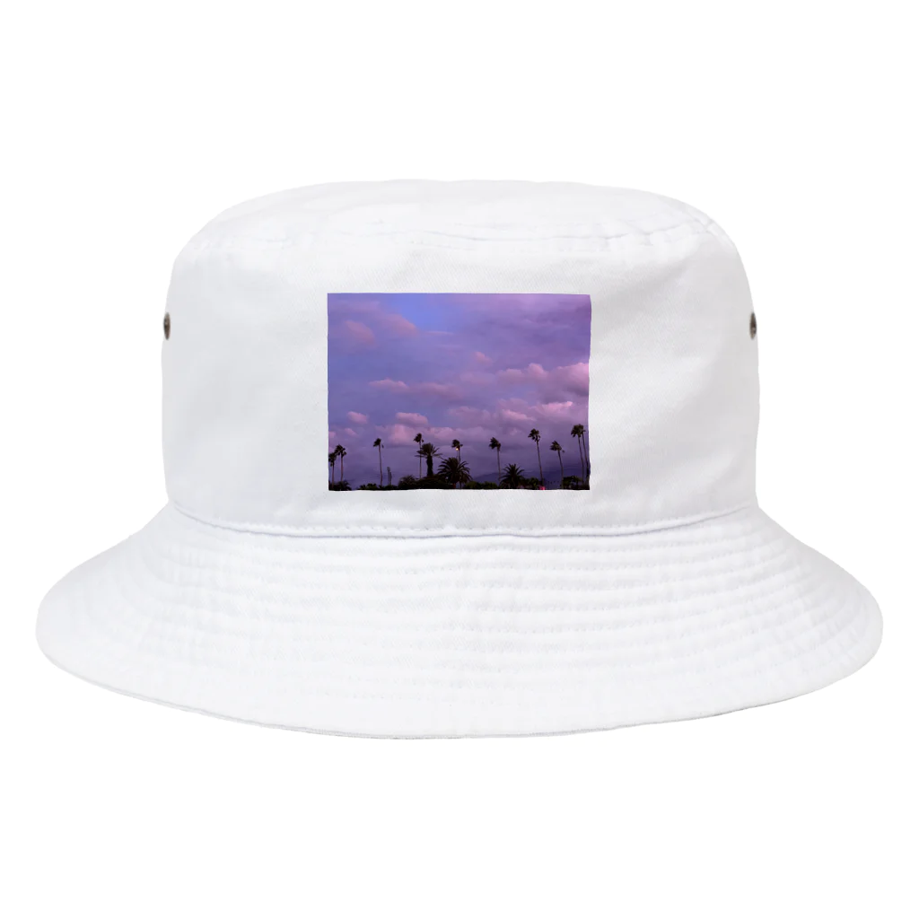 玉手箱の南国の冬空 Bucket Hat