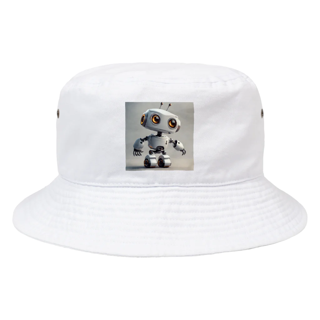 Yoshikoのクリエイトショップのスマロボくん Bucket Hat