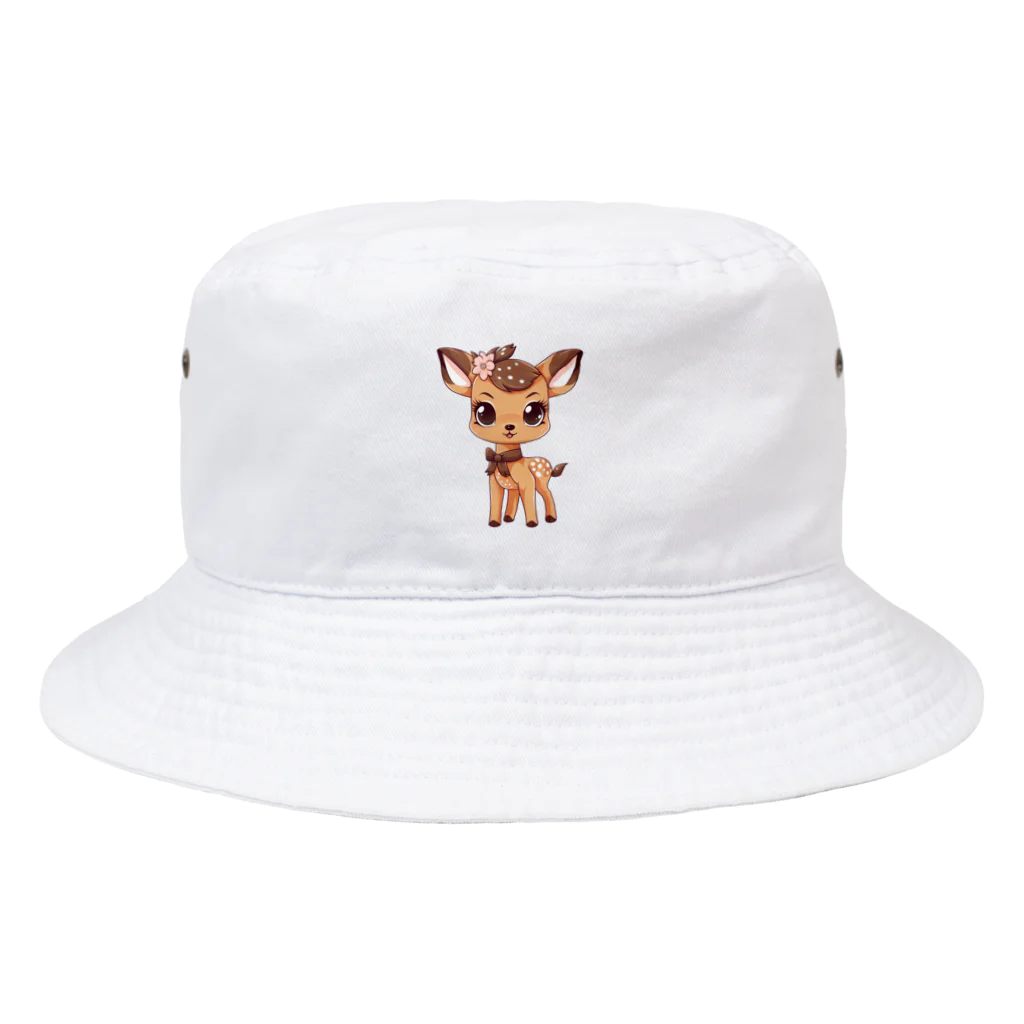 Vasetti_pressの可愛い鹿 Bucket Hat