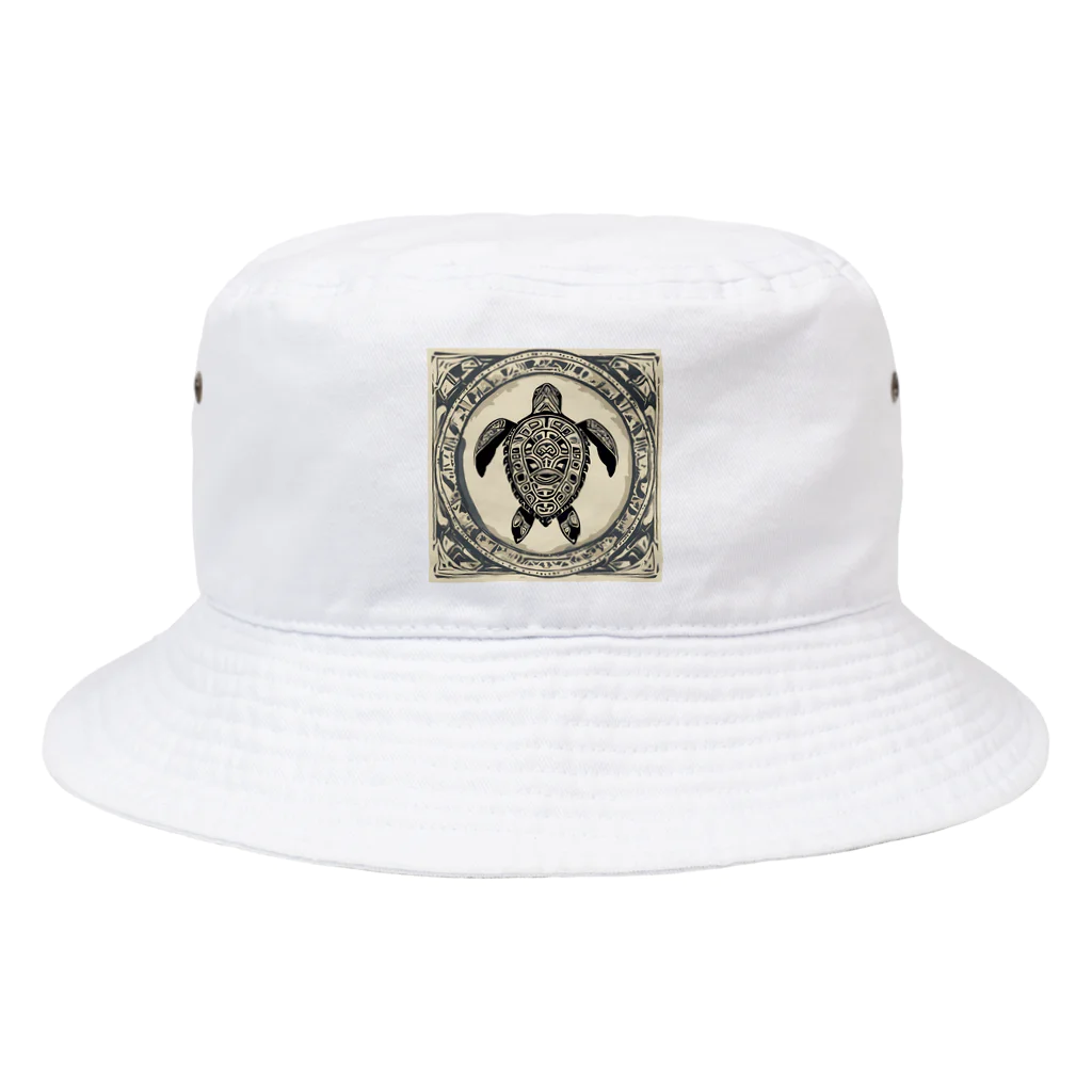 Wild-wildのウミガメくん Bucket Hat