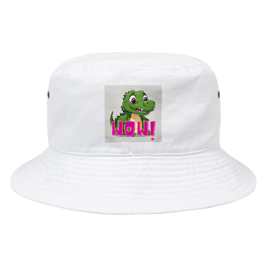 Team Future 3.0のワニはワニワニ Bucket Hat