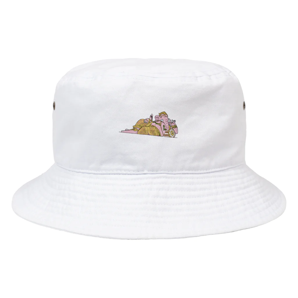 puikkoのピンクのガネーシャ Bucket Hat