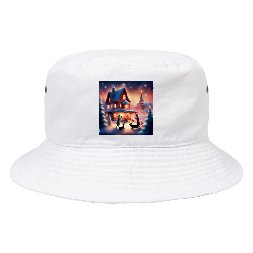 crayon2chanのクリスマスグッズ Bucket Hat