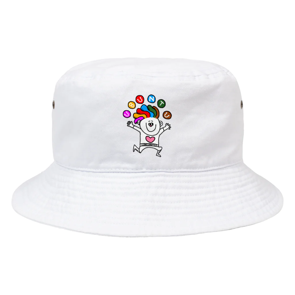 UBUNTUのUBUNTUくん公式グッズ Bucket Hat