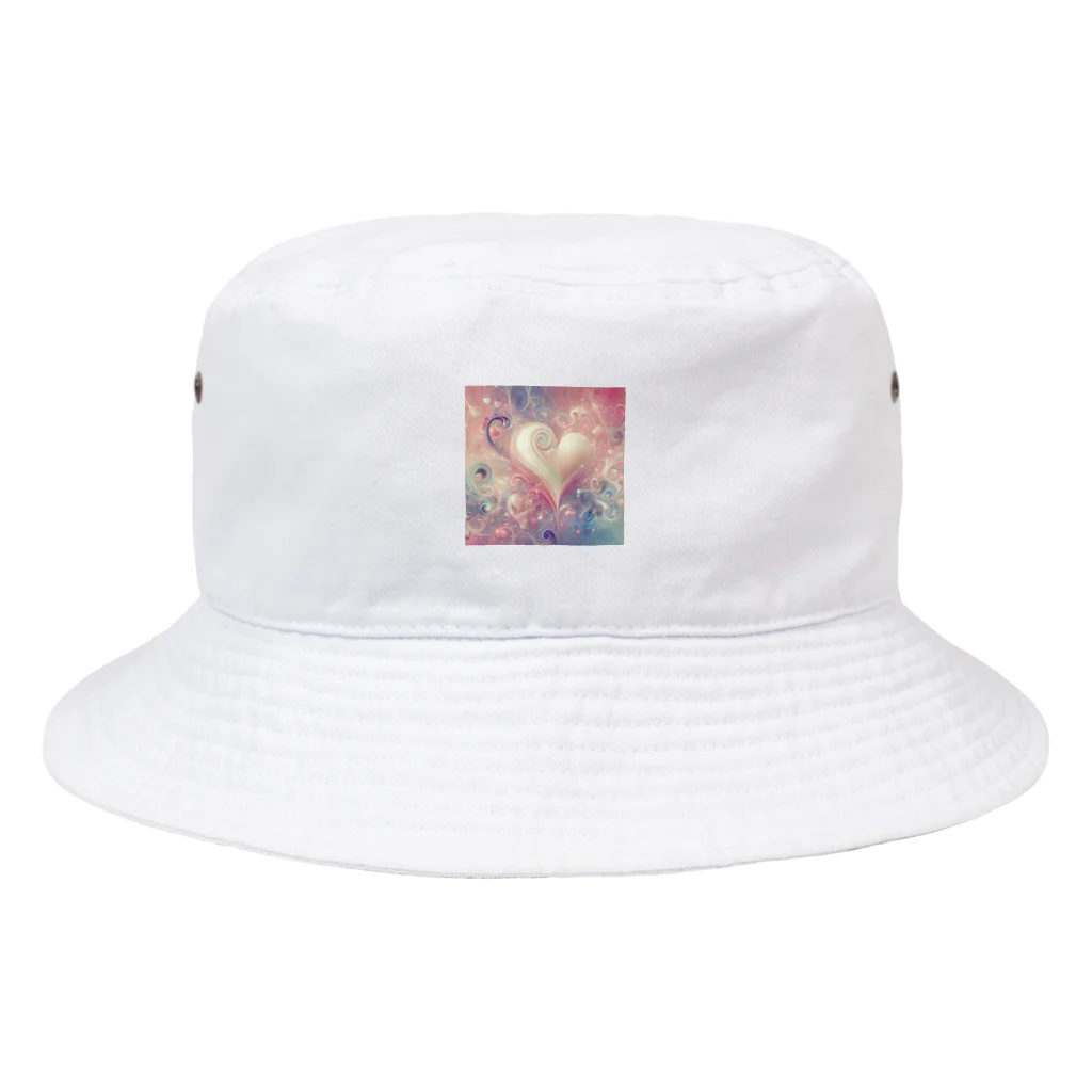 終わらない夢🌈の幻想的なハート💖 Bucket Hat