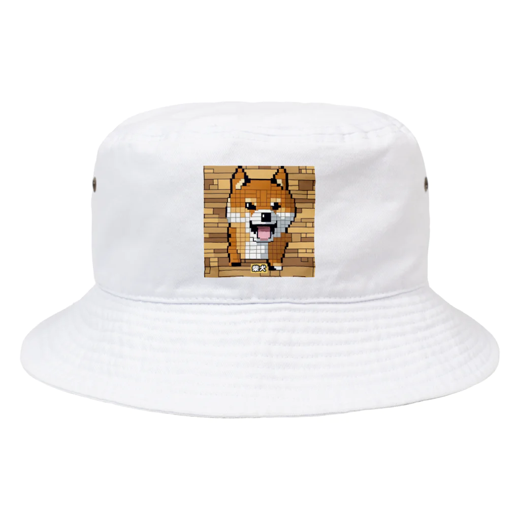 dandelionの豆しばドット Bucket Hat