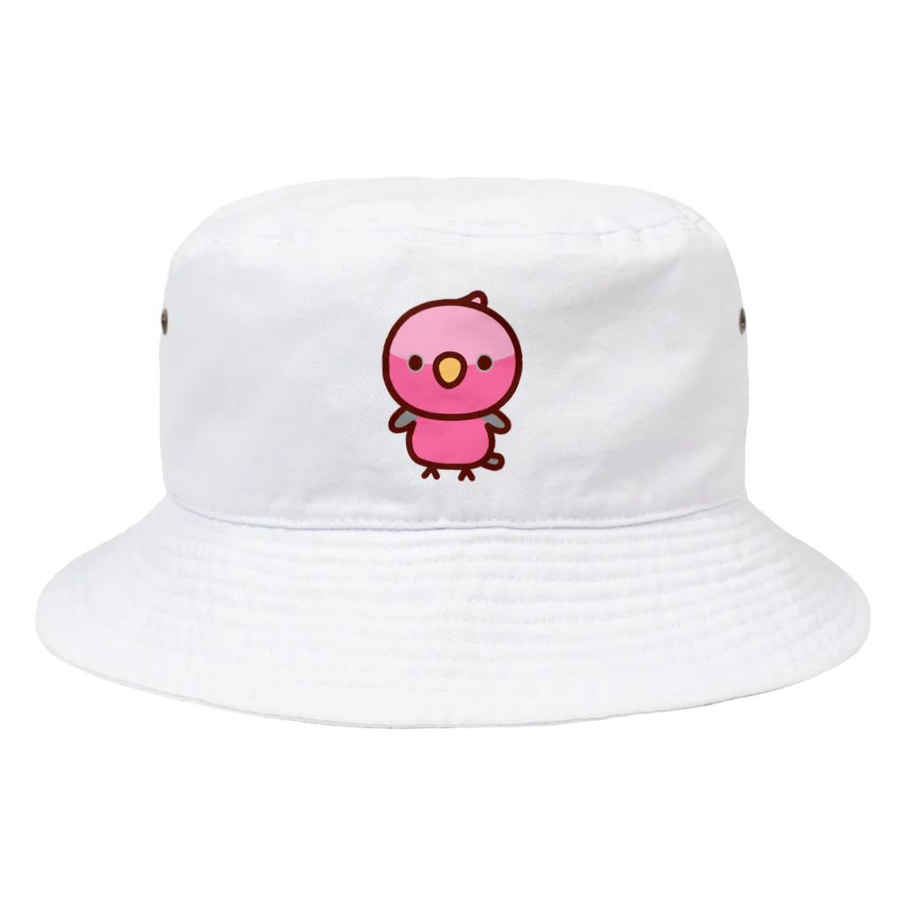 いんこ屋堂のモモイロインコ Bucket Hat