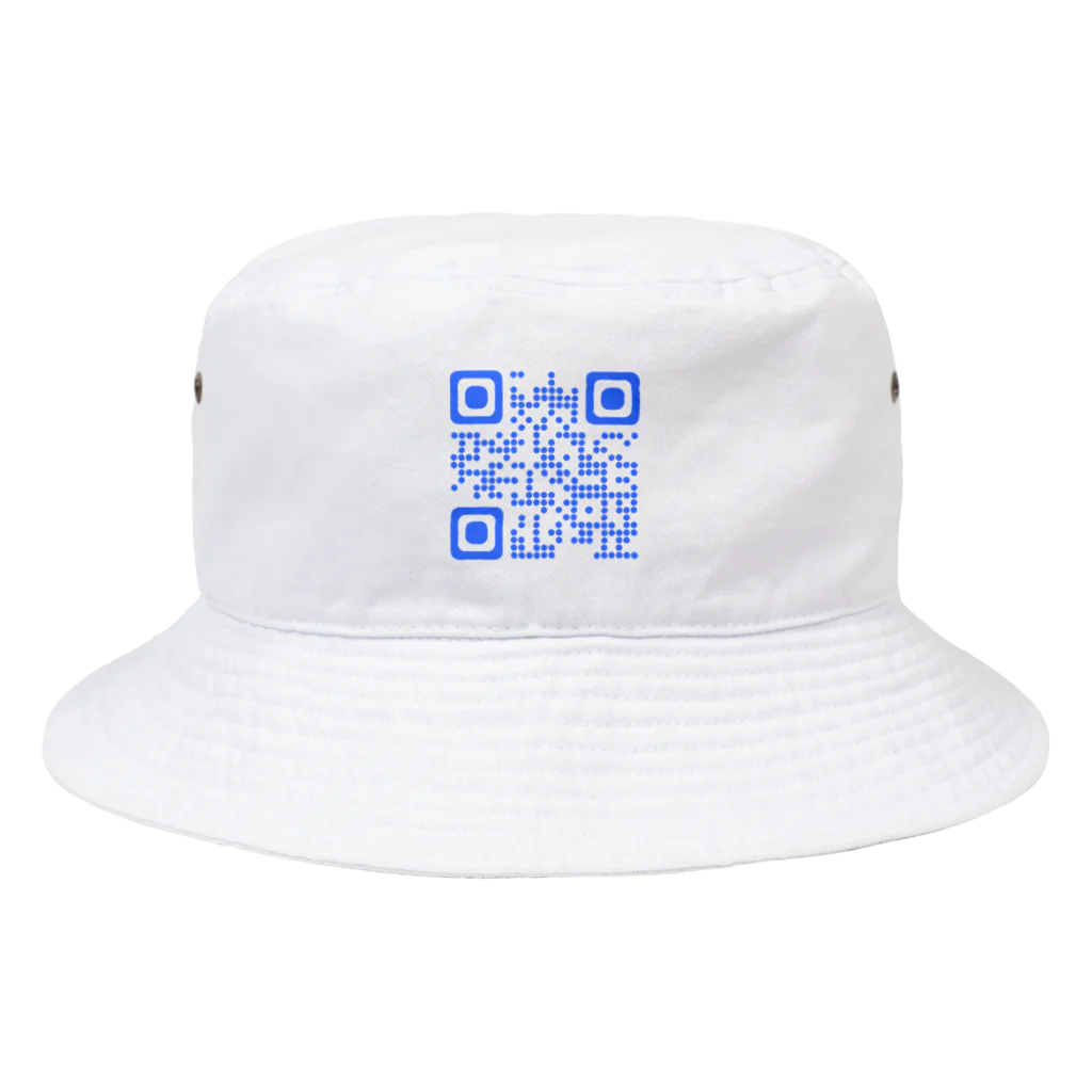 usabit.のぐっず屋さんの社長のtwitterQRコード Bucket Hat