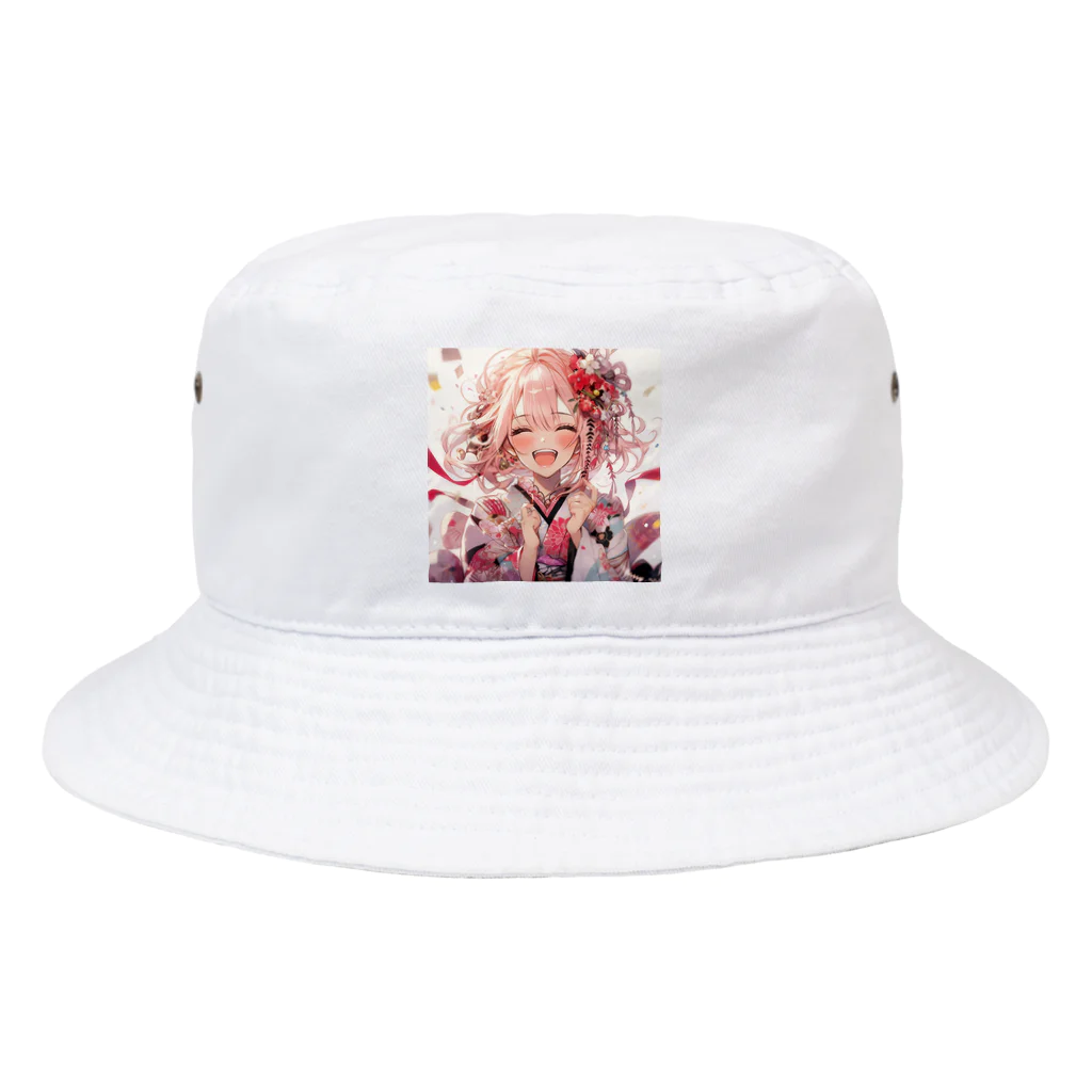 ぶーたんの笑顔の花開き Bucket Hat