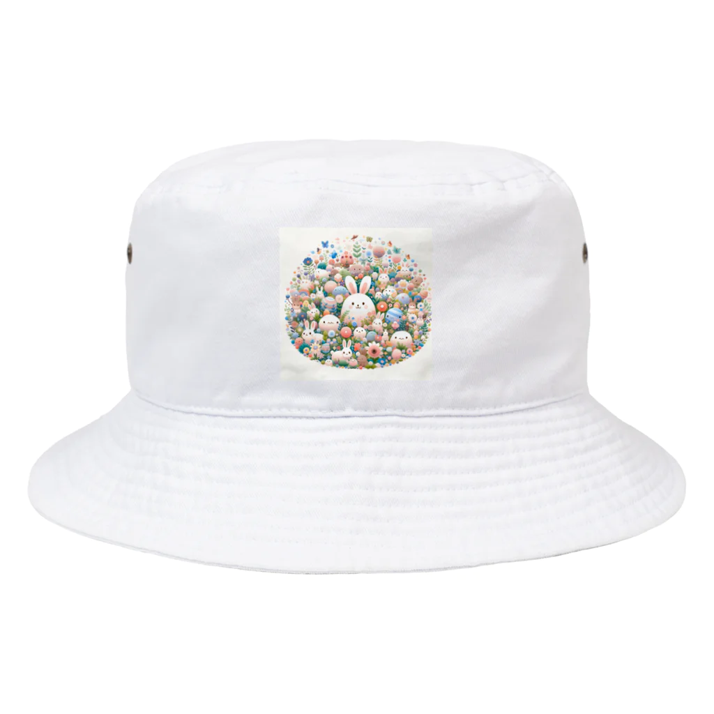 raio-nのハッピーフローラルファンタジー Bucket Hat