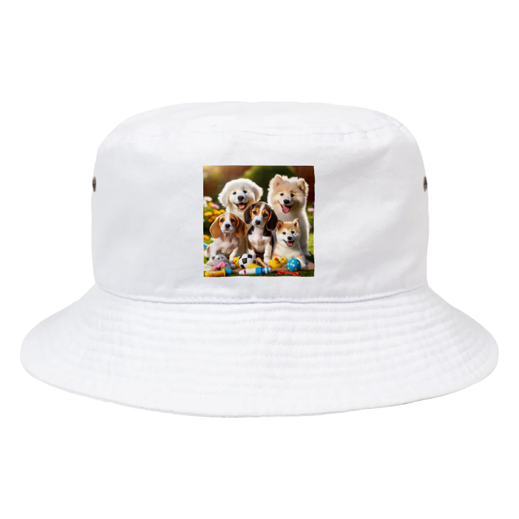 potemking777のいぬれんじゃー Bucket Hat