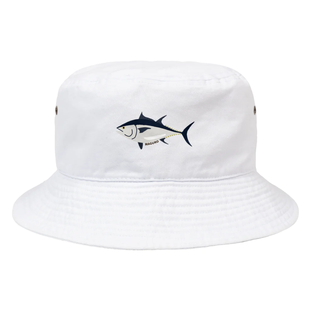 あざらしの7つどうぐの止まらない止まれない！マグロ Bucket Hat