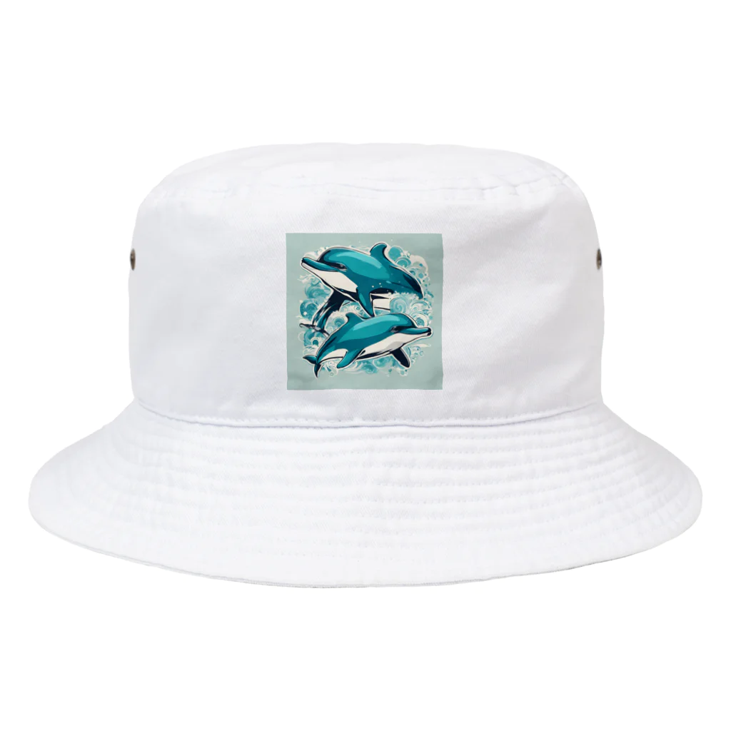 ラクダカンパニーのマリンちゃん Bucket Hat