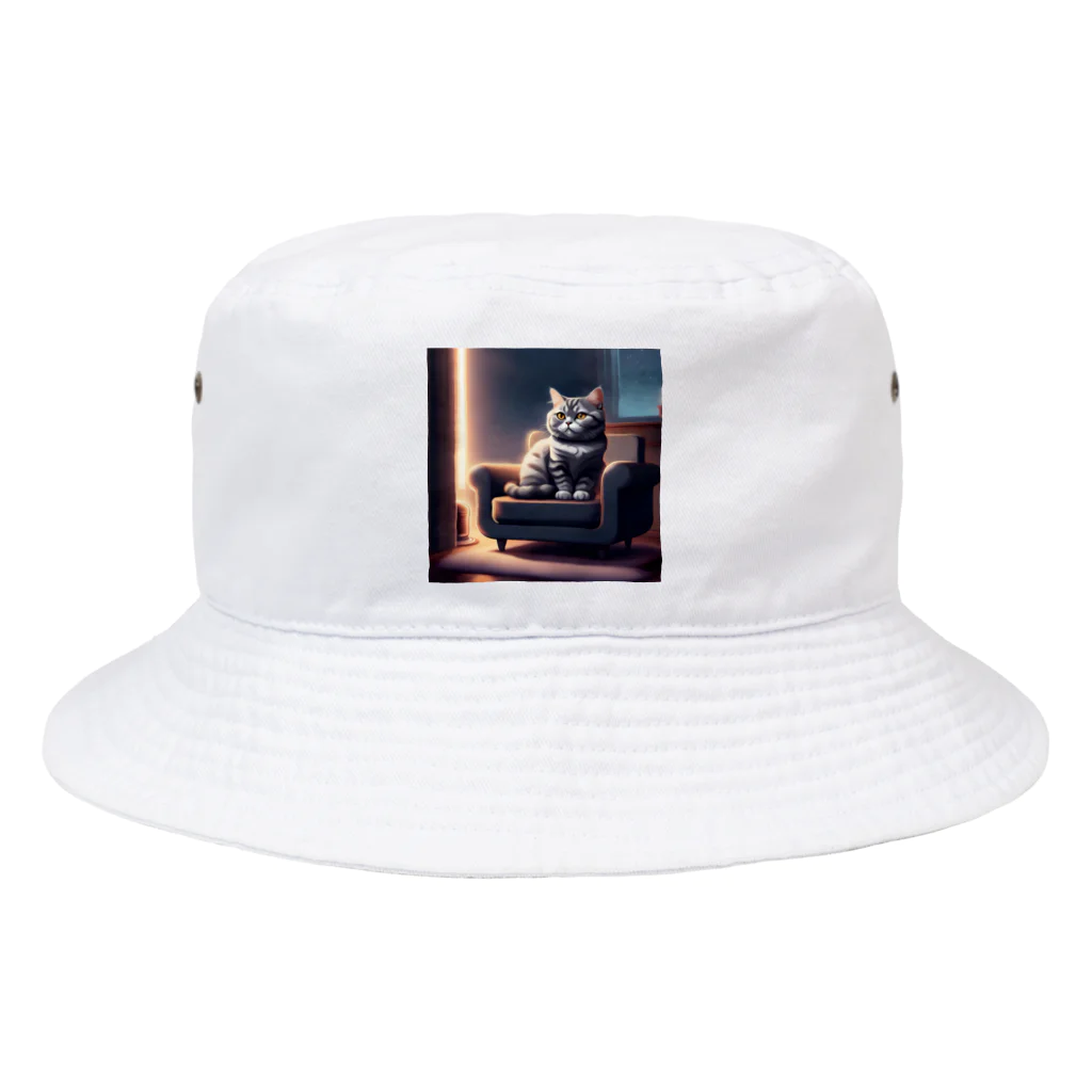 桜猫店-sakuraneko-のチビちゃん Bucket Hat