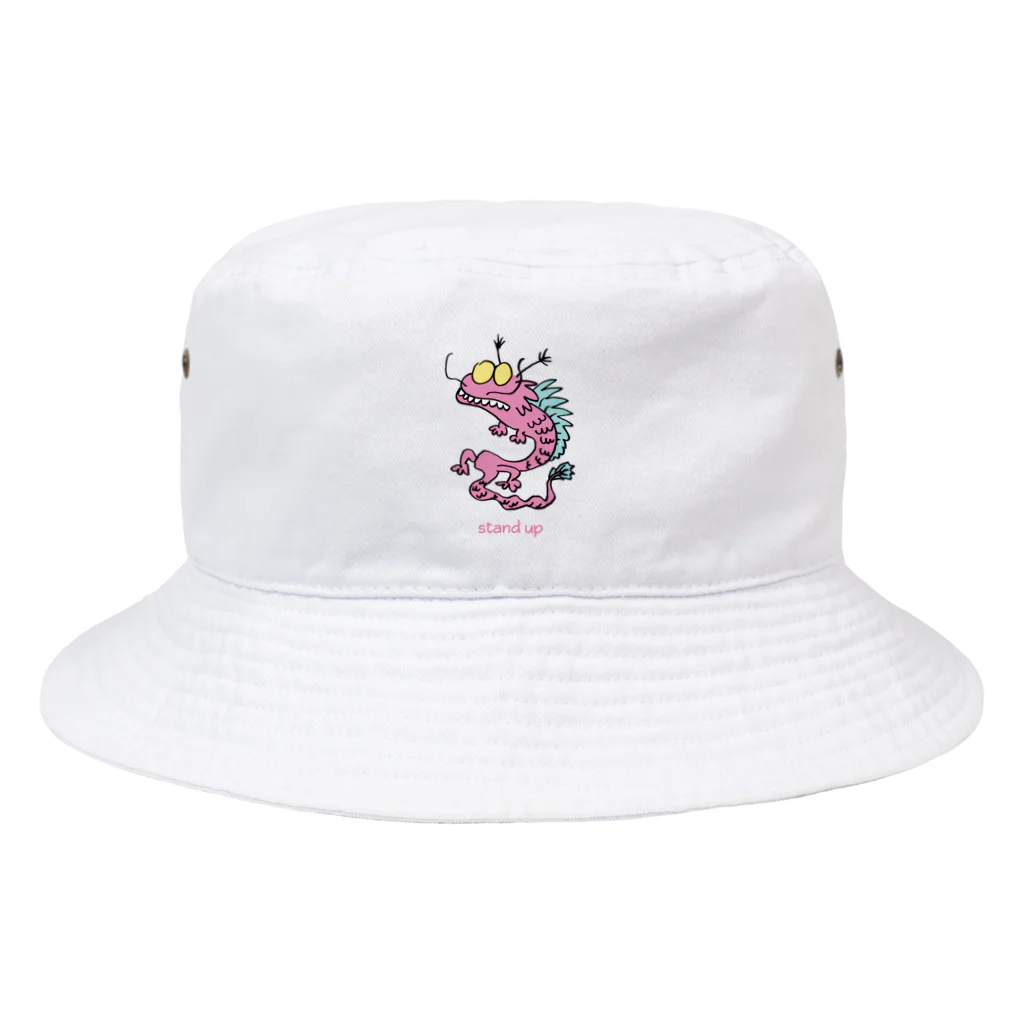 喫茶栗饅頭のたつ2 Bucket Hat